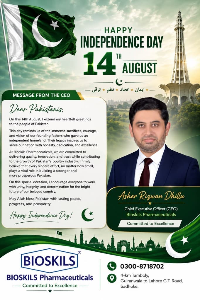 Bioskils Pharmaceuticals — Independence Day 2026