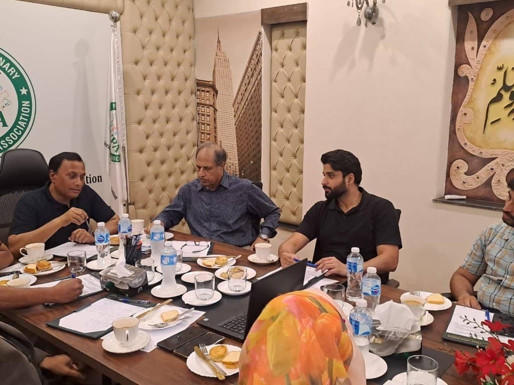 PVPA meeting at PVPA Office, Lahore, on 29 September 2026, chaired by Dr. Asim Mahmood Khan, on 2-D barcode and serialization requirements.