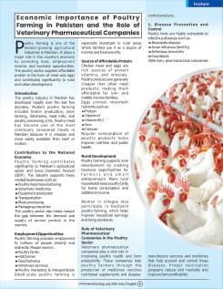 Economic Importance of Poultry Farming in Pakistan and the Role of Veterinary Pharmaceutical Companies