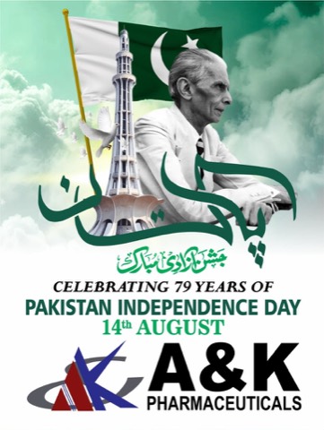 A&K Pharmaceuticals — 79 years of Pakistan Independence